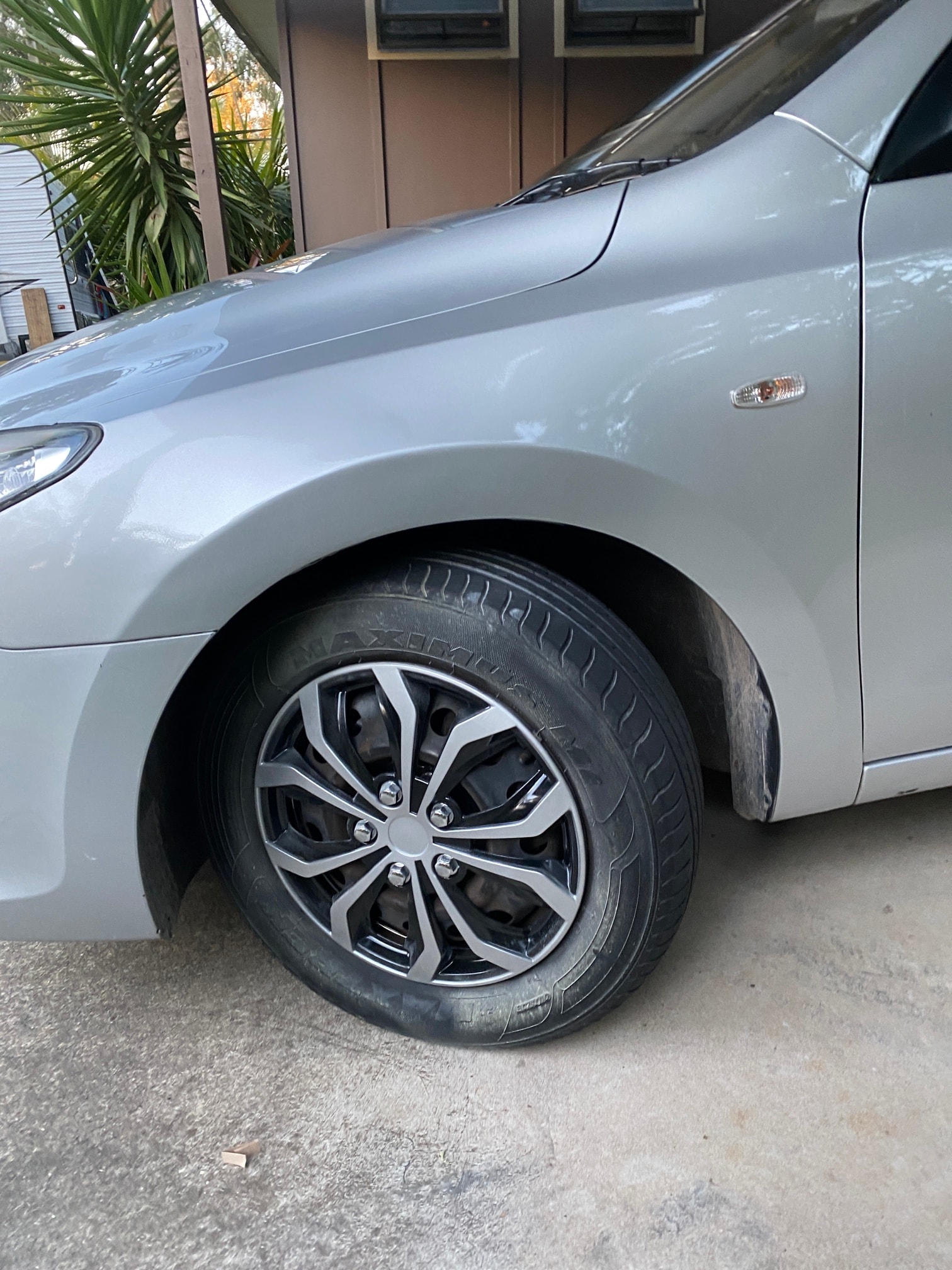 After — Guard dent